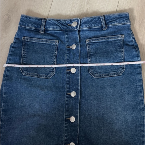 Bagatelle Blue Denim Skirt - Picture 9 of 10